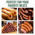 19mm, 16 Pack, 2-Pack LEM Products Mahogany Smoked Collagen Casings, Edible Sausage Casings, Stuffs Approximately