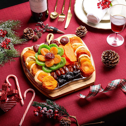 (Sunset Oh! Nuts Dried Fruit Gift Basket - Gourmet Gift Baskets - Holiday Healthy Assortment Dried Fruits Gift Box