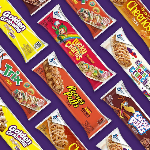 Pack, 16 13.6 oz (Pack 4) Cinnamon Toast Crunch Cereal Treat Bars, Snack Bars, Value Ct