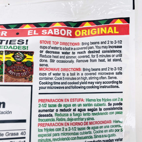 Mexicali Rose 6 Oz (Pack 3) Spicy Chorizo Instant Refried Beans