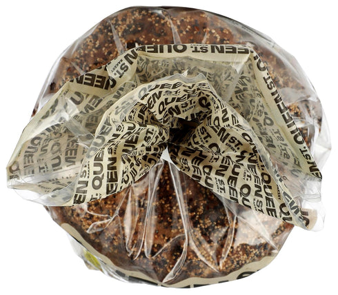 Queen St. Bakery 4 Count Everything Superfood Bagels Vegan, Protein & Fibre, Gluten-Free, Allergen Free Bagels