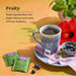 16 Pack (6 Packs) Bilberry Yogi Tea Green Tea Blueberry Slim Life Tea - Tea Bags per - Organic Tea to Support Stamina