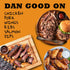 Pack 3 Dan-Os Outlaw BBQ Seasoning Variety Bottle Combo Sweet & Tangy BBQ (Tamarind), Spicy & Sweet Caribbean Bold
