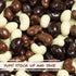 1 Lb (16 Oz) Gourmet Chocolate Covered Cashews Medley by Its Delish, Bag | Mix of Dark, Milk, and White Chocolate