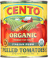 Cento FOODS Organic Whole Tomatoes, 28 OZ
