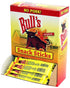 Bull's Original 0.25oz Snack Sticks 100 Count Box (Made with beef and