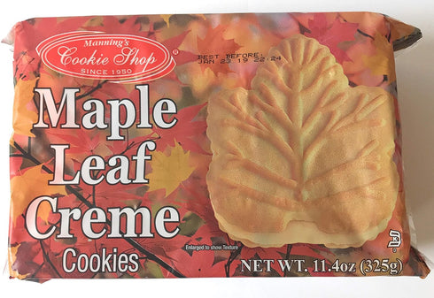 Maple Leaf Cookies - One 11.4 oz Package