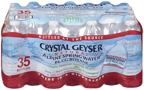 Water,16.9 Oz (Pack 35),Bottled (075140350018) Alpine Spring Fl of at the Source
