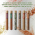 Set 6 BBQ & Grill Spice - Spice Blend Flavors in Tubes in a Gift Box, For Smoking, Seasosonig, Griling, Christmas