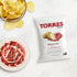 1.41 oz. (Pack 6) TORRES Selecta Gourmet Potato Chips - Snack Size Small Batch Artisan Kettle Chips - Iberian Ham