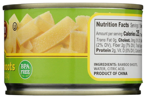 8 Dynasty Canned Sliced Bamboo Shoots, Ounce