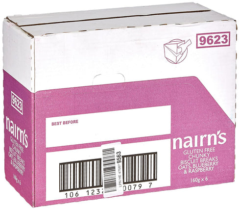 160g Nairn's Gluten Free Oats, Blueberry & Raspberry