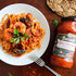Spicy Fra Diavolo Premium Pasta Sauce by Botticelli, 24oz - No Added Sugar - Whole30 Approved - Keto Friendly - Gluten Free - Product of Italy
