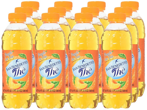 12 Count San Benedetto Iced Tea, Peach