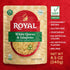 8.5 oz (Pack 6) Royal White Queso & Jalapeno Basmati Rice - Ready to Heat Basmati Rice - Microwavable Pouch