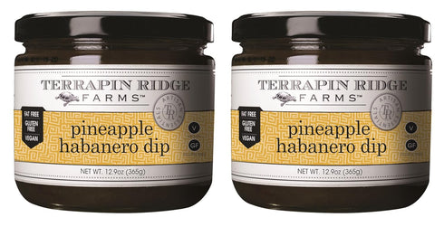Terrapin Ridge Farms Pineapple Habanero Dip Sweet and Spicy Gourmet Spread, 12.9