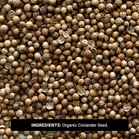 1-pound Frontier Co-op Organic Whole Coriander Seed, Bulk Bag, Rich, Bright Aroma, Slight Citrus Undertones