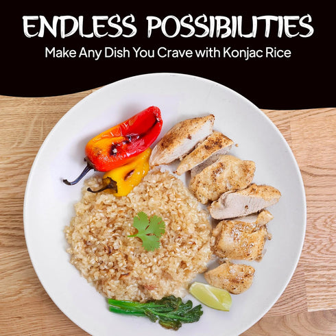 Visit the Store 35 oz (1000 Izukappa Zen-Rice fro JapanDry Konjac Rice, g) No Sugar, No Fat, Low Calorie, Freezeable