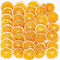 ZCFIKJ Dried Orange Slices for Cocktails,3.52oz/100g Dehydrated Orange Slices for Cakes/Crafts/Christmas Decor/Fruit Tea/Premium