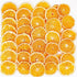 ZCFIKJ Dried Orange Slices for Cocktails,3.52oz/100g Dehydrated Orange Slices for Cakes/Crafts/Christmas Decor/Fruit Tea/Premium