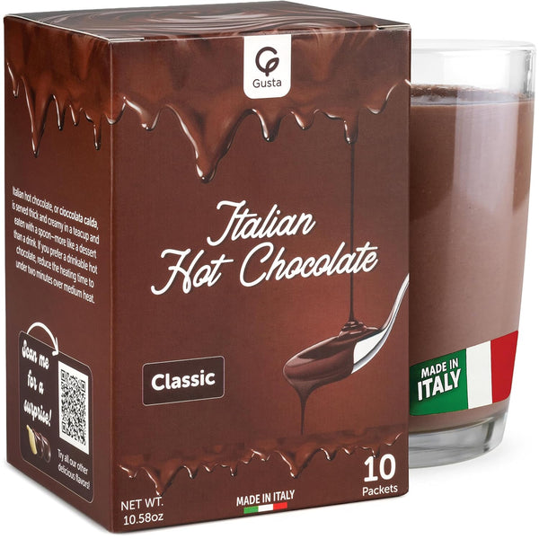 Italian Classic Hot Chocolate - Rich, Thick & Creamy Cocoa Drink Mix