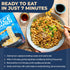10 oz 4 Pack (Pack 6) Lotus Foods Wide White Rice Ramen Noodles - Gluten Free & Organic Wide Rice Noodles for Soup