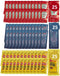 25 Ketchup, 25 Mustard & 25 Mayo Packets - 75 Total Condiment