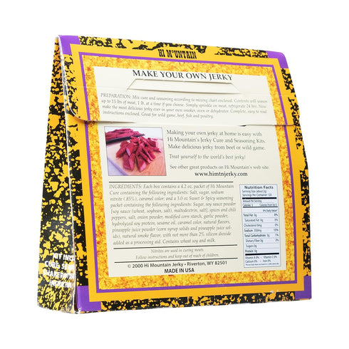 15 lbs. (1 Hi Mountain Jerky Seasoning and Cure Kit | SWEET & SPICY BLEND | Beef Jerky Seasoning | Perfect for Beef