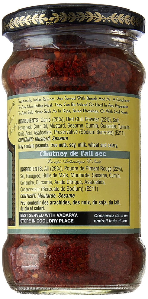 5.3oz Dry Garlic Chutney