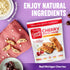 5oz 4 Pack Cooper Street Italian Biscotti Cookies - Twice Baked Biscotti Style Cookie Biscuits in Delicious Cherry