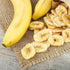 4 Dried Banana Chips, Pound Bag Banana Chips, Dried Fruit, Dehydrated Bananas, The Hampton Popcorn & Candy Company
