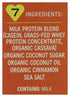 7 Lovebird, Organic Cinnamon Protein Cereal, Ounce
