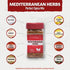 Eastanbul Mediterranean Spice Blend, 5.29oz Mediterranean Seasoning, Herb & Salt Blend for Mediterranean Food