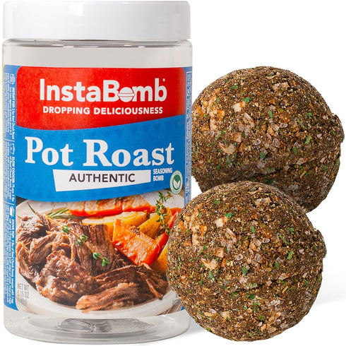 Pot Roast Bombs - 2 Bombs per Jar, feeds 12! InstaBomb Meal