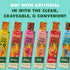 Pack 8 8 0.8oz (23g) SOLELY - Organic Fruit Jerky Variety - Flavors, Individually Wrapped Fruit Strips - Fruit Leather