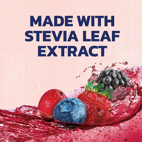 64 Oz Ocean Spray ZERO Sugar Mixed Berry Juice Drink, Cranberry Juice Drink Sweetened with Stevia, Fl Bottle