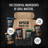 Sets, (5 Pack) Spice Rack Co. BBQ Seasonings And Rubs - Smoking & Grilling Spices and Seasonings Grilling Accessories