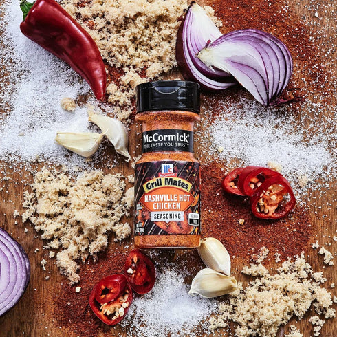 McCormick Grill Mates Nashville Hot Chicken Seasoning, 3 oz, Pack of 6