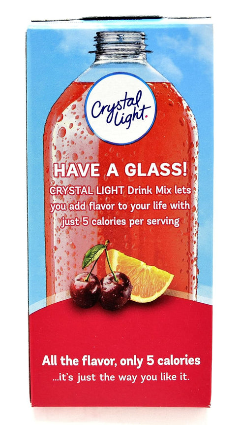 10-Count (Pack 12) Crystal Light On The Go Fruit Punch Drink Mix, Boxes