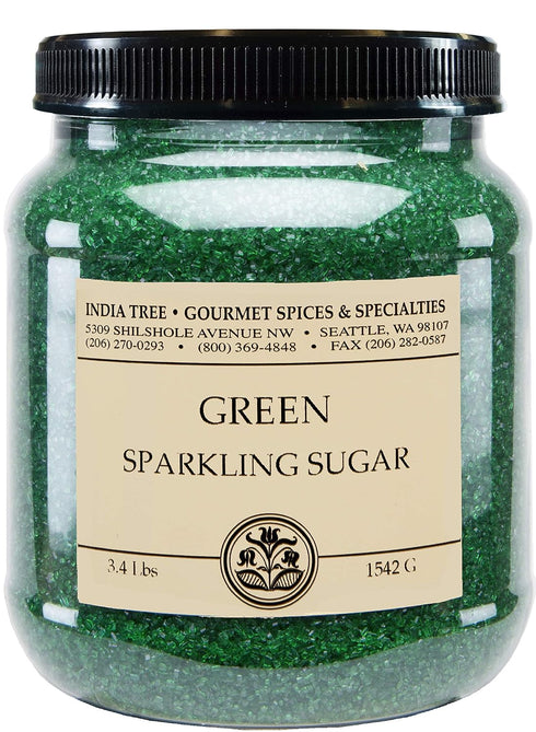 India Tree Green Sparkling Sugar, 3.4 lb
