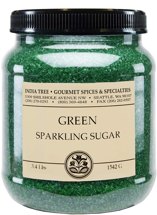 India Tree Green Sparkling Sugar, 3.4 lb