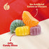 1-Pound Fruit Slices Bag | Assorted Flavors Jellies | Dye Free Candy | Vegan Candy | Tangerine, Orange, Strawberry
