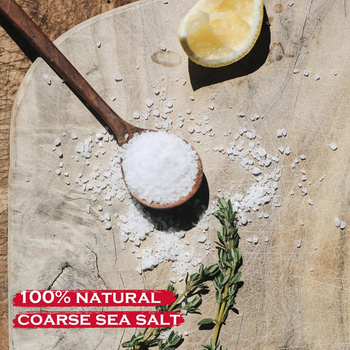2 Pack La Baleine Fine & Coarse Sea Salt Bundle