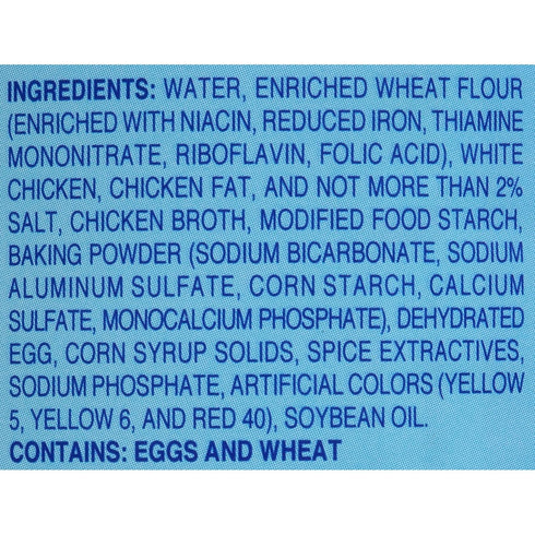 14 48 oz (Pack 1) Sweet Sue Chicken & Dumplings - Scratch Made Canned Chicken Dumplings, Grams of Protein Per Serving