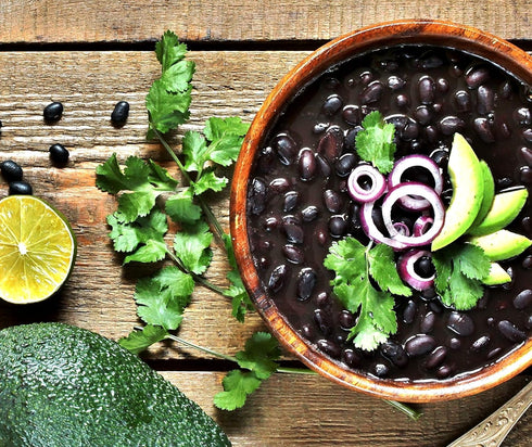 10 High Plains Black Beans | Pound Bag | Farm-fresh Black Beans | Non-GMO Verified | High Protein & Fiber Source | Dry