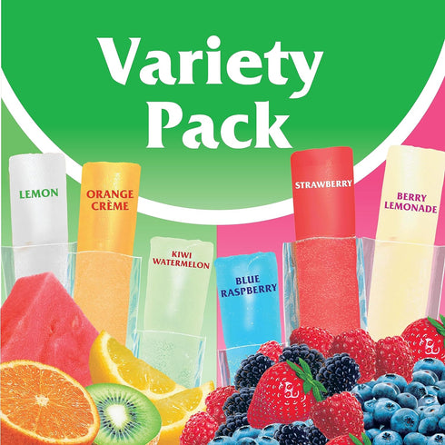 (96ct 2oz Wyler's Authentic Italian Ice, Fat Free Freezer Bars, Assorted Flavors - bars)