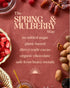 Mulberry 3 Pack Spring & Dark Chocolate Bars Healthy Dark Chocolate, Date-Sweetened - Blood Orange