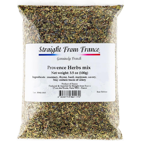 Straight from France Genuinely French, Herbs de Provence Seasoning, Authentic French Culinary