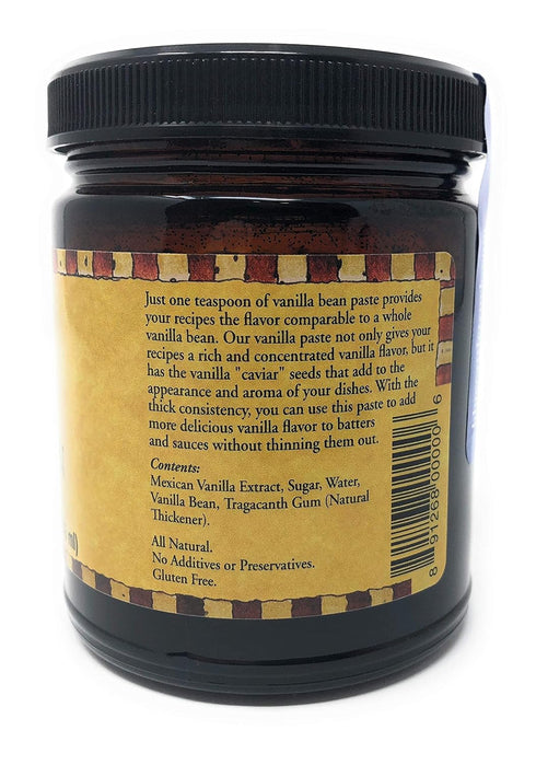 8 Blue Cattle Truck Trading Co. Gourmet Mexican Vanilla Bean Paste, Ounce (Measured by Weight)