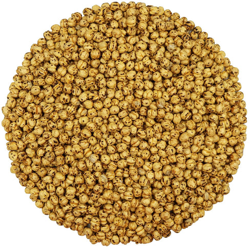 2 Yellow Double Roasted Dried Garbanzo Beans (Chickpeas) Gourmet Snacks Pound Resealable Bag